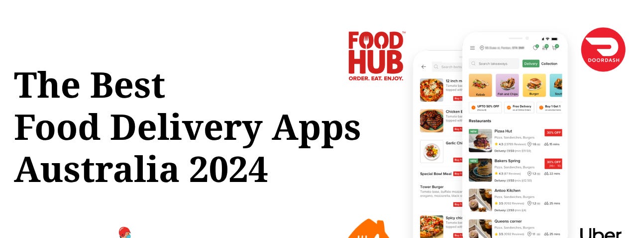 Best Food Delivery Apps in Australia 2024