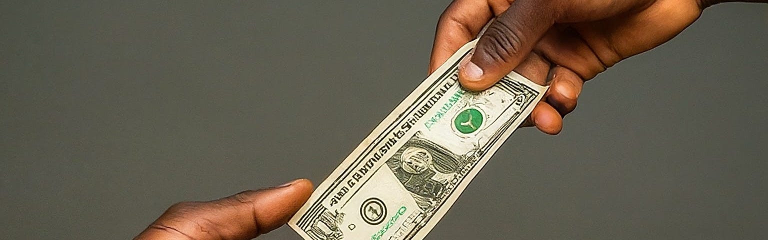 dollar exchange hands within the Black community