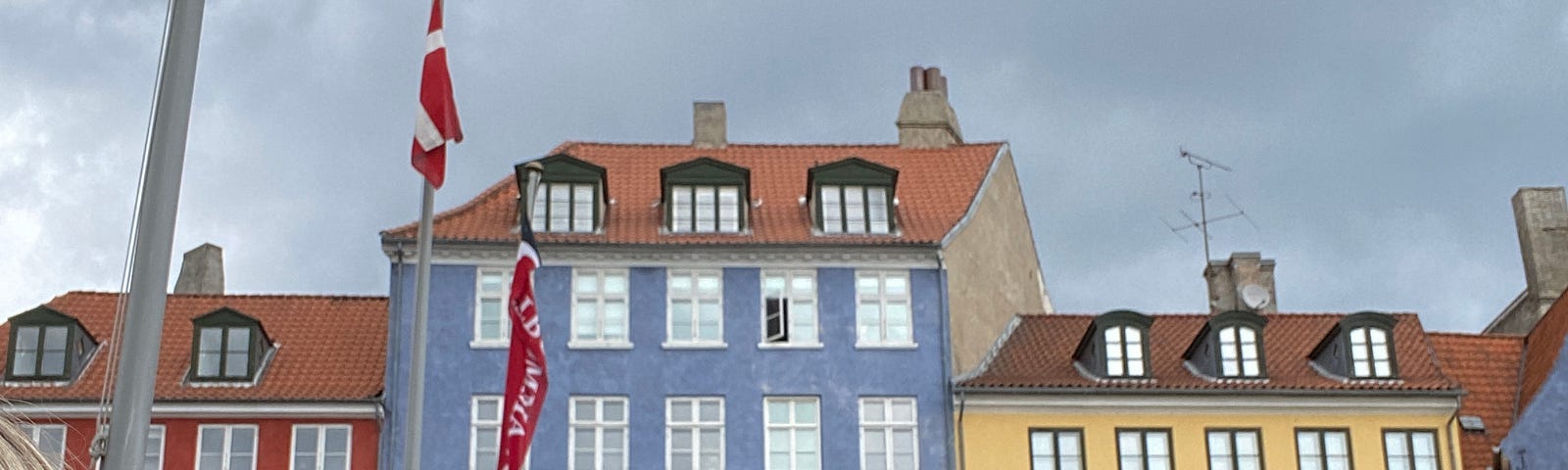 Newhaven from a canal boat