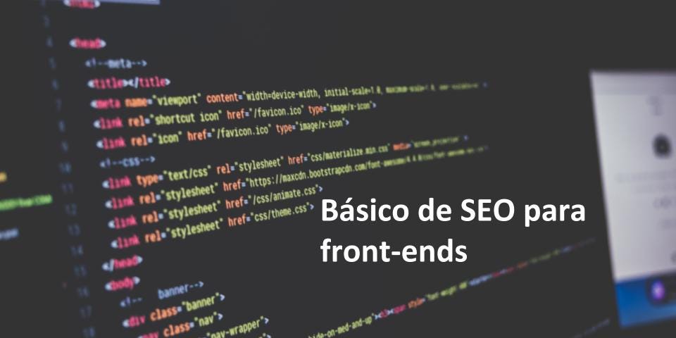 Básico de SEO para front-ends