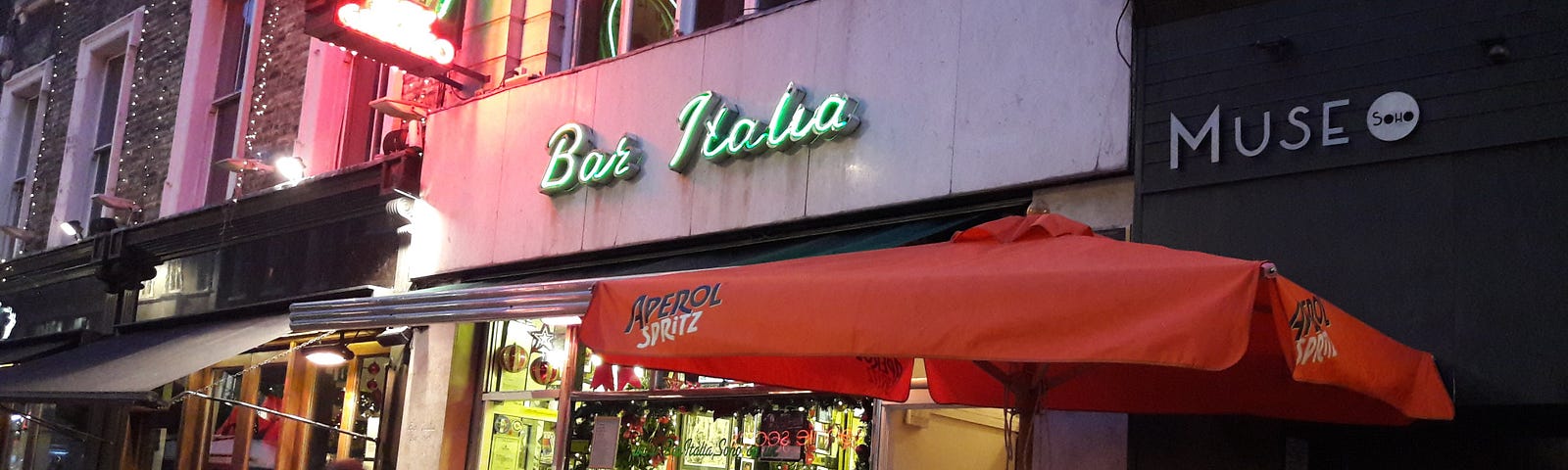 Bar Italia in Soho