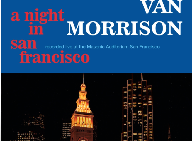Van Morrison & Friends, Live in San Francisco original LP record sleeve