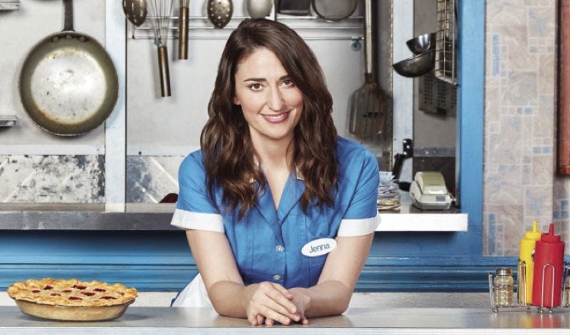 Sara Bareilles in the Broadway musical Waitress