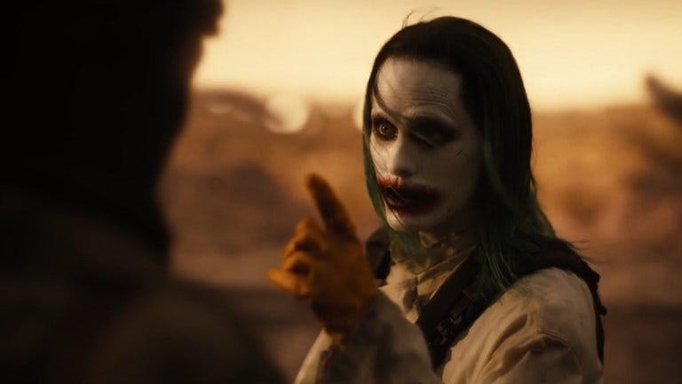Jared Leto as Joker in Zack Snyder’s Justice League