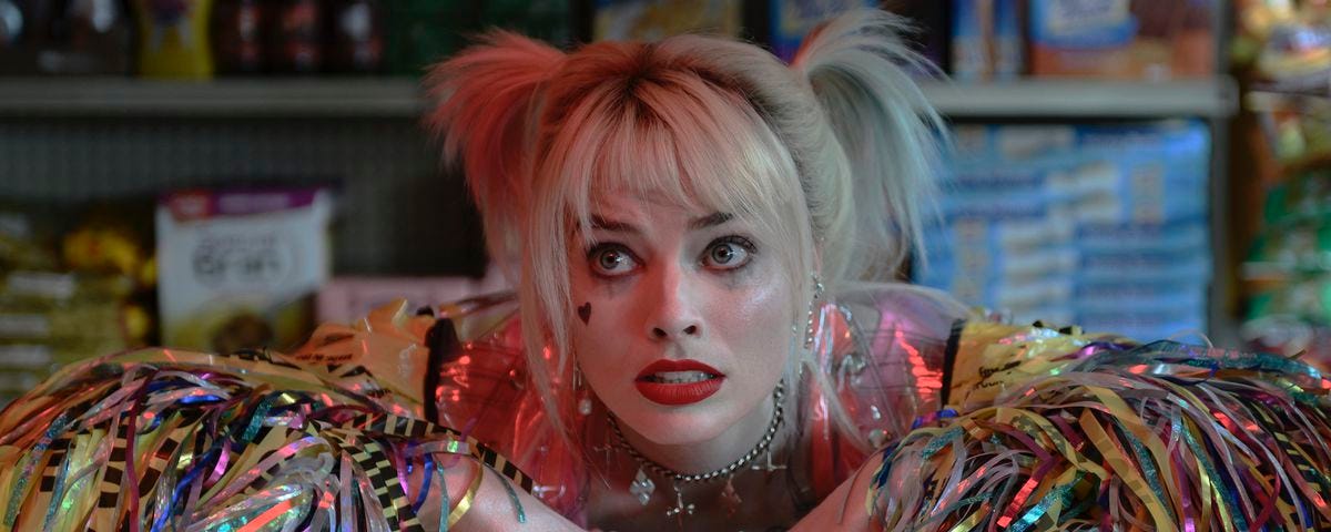 Margot Robbie as Harley Quinn