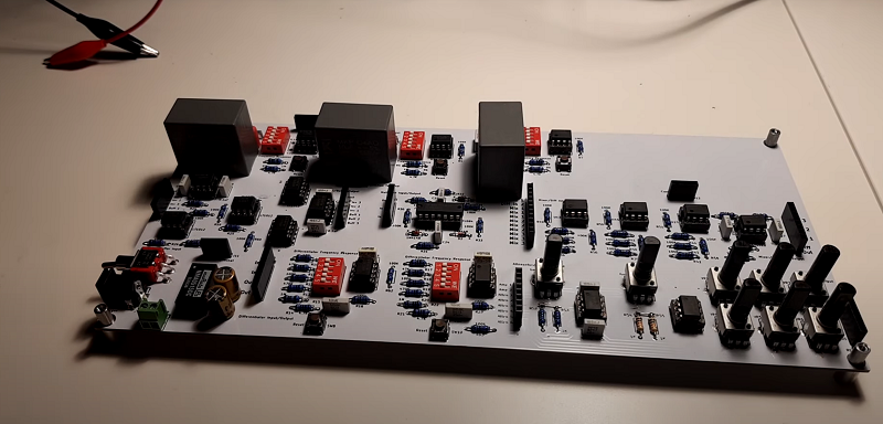 A protoype of analogue computers created by an enthusiast on youtube. It is a remarkably polished product for just being a prototype.