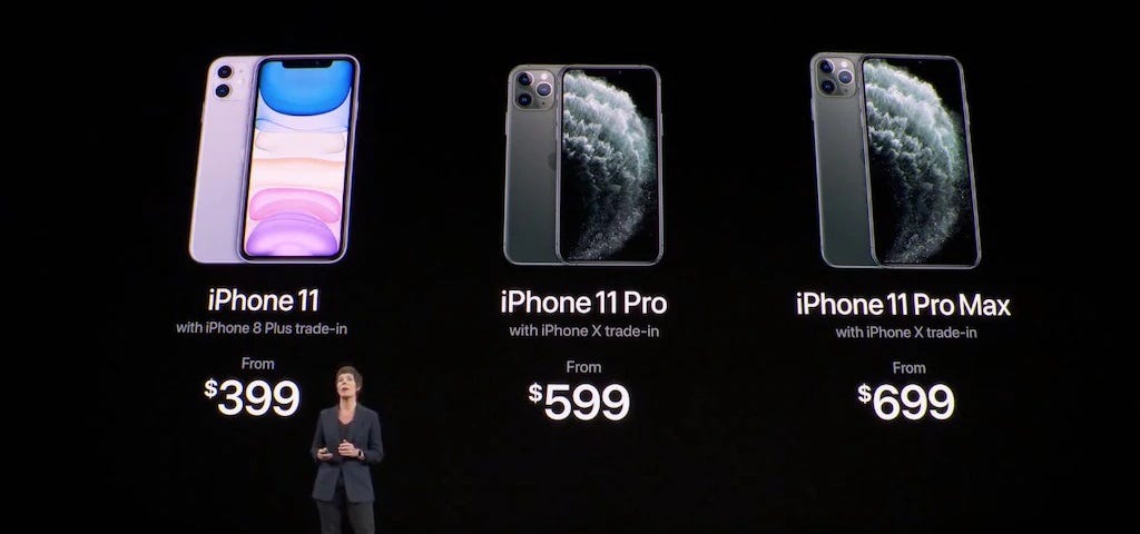 Apple’s product pricing