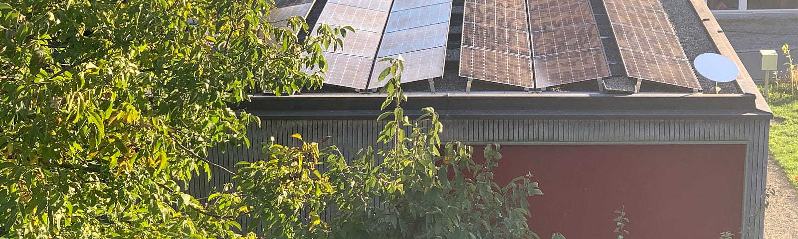 Starlink installation on my carport