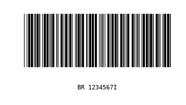 Create barcodes using Python