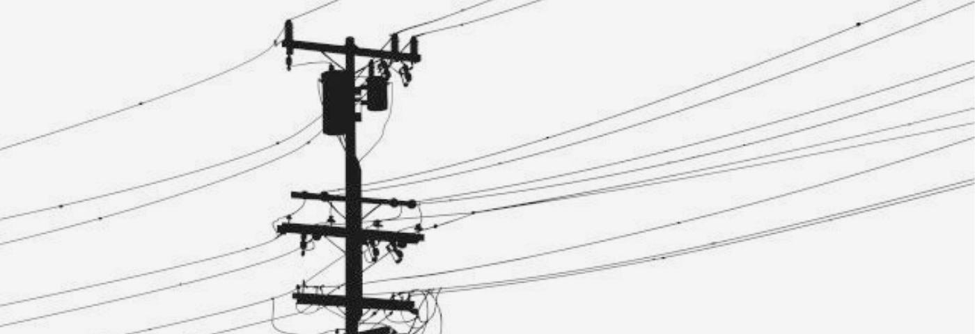 Black and white image of power energy lines representing the flow and vitality of energy, symbolizing concepts of mindfulness, self-empowerment, and energy awareness that are very important from empaths.