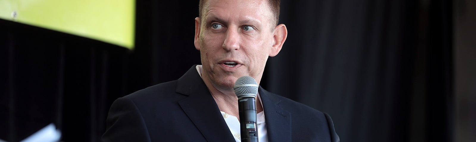 Gay billionaire Peter Thiel defends backing anti-LGBTQ candidates, claiming he fears public will see financial benefits of homosexuality.