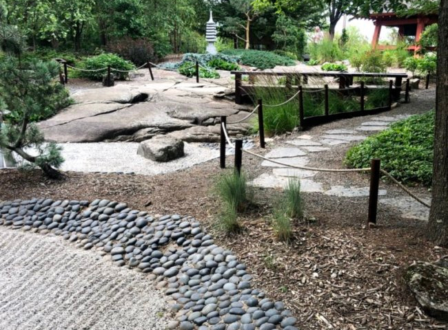 Peace garden in Duluth, Minnesota