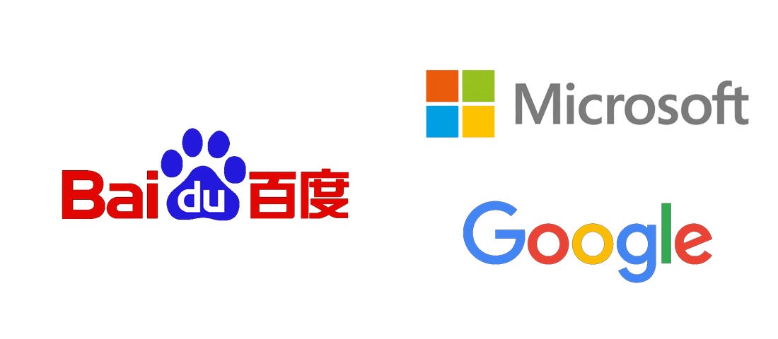 百度ai技術超微軟google 全賴中英語言差異baidu Tops Microsoft And Google In Teaching Ai To Understand Human Language Thanks To Differences Between Chinese And English By