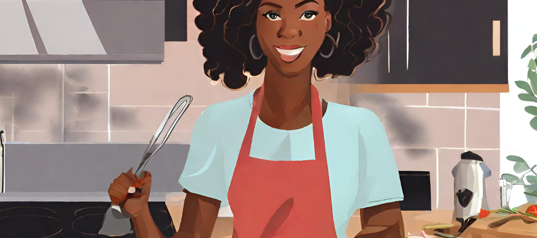 black woman chef