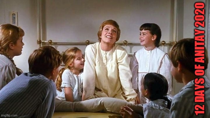 Julie Andrews sings “My Favorite Things” from The Sound of Music