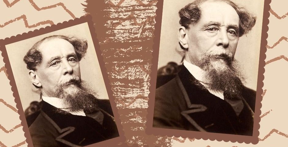 Charles Dickens — photos and his signature