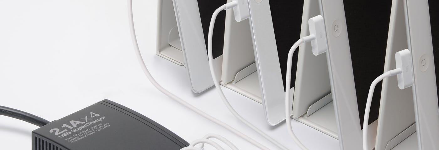 Build an iPad Charging Station for Under $100