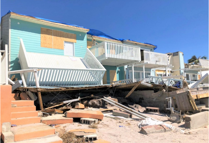 Damage by Hurricane Michael — photo FHCF Annual Report 2018