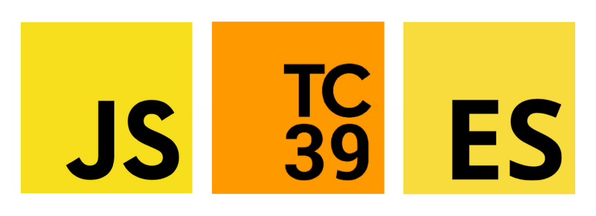 JavaScript, TC39 and EcmaScript logos