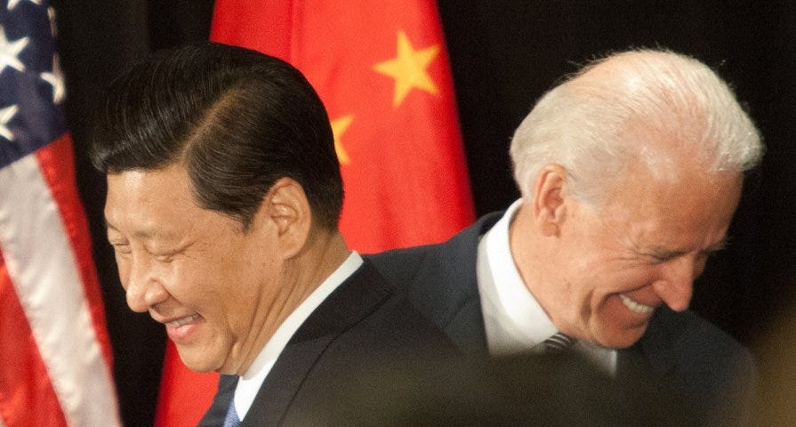 President Biden and President Xi meet to discuss U.S.-China relations.