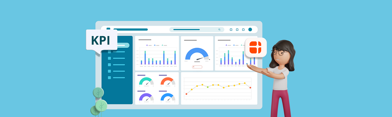 Maximize Your Business Performance Using KPI Dashboards with Embedded Analytics