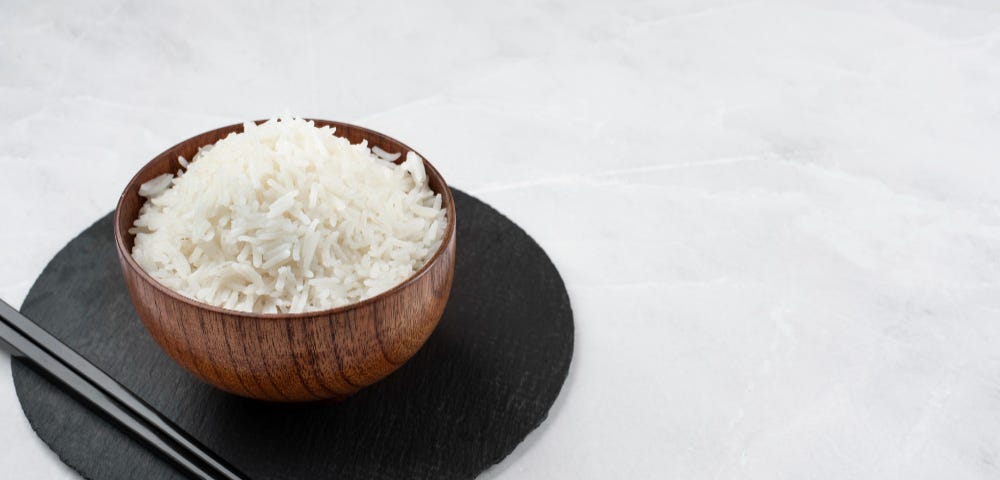 Picture of a bowl of rice