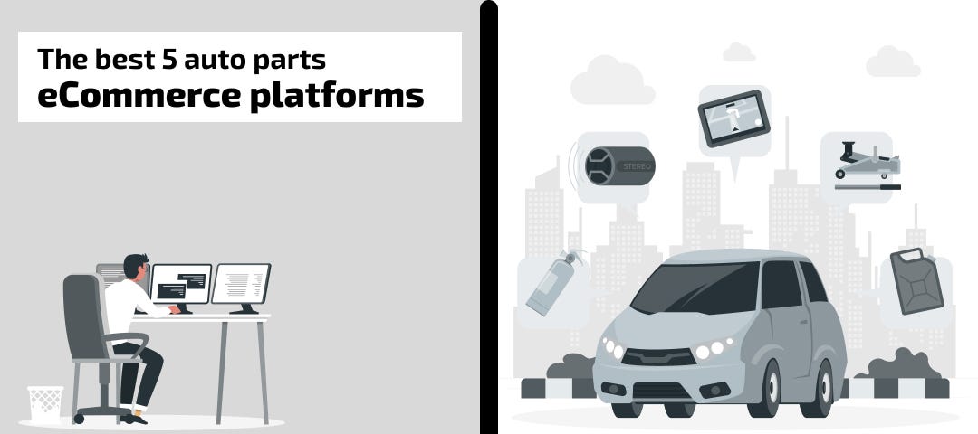 The best 5 auto parts eCommerce platforms