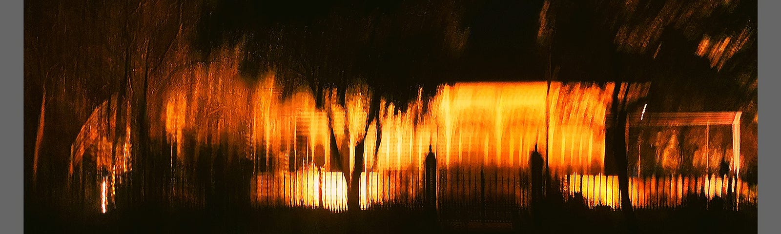 Prayer room shantiniketan, night shot