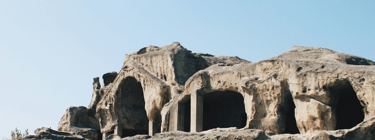 An ancient tomb complex