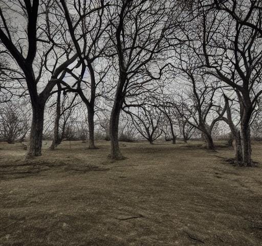 dying trees