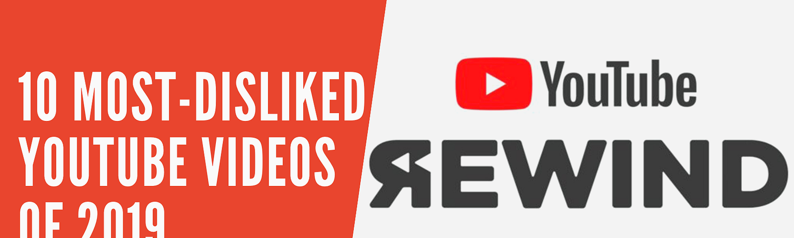 10 most-disliked YouTube videos of 2019