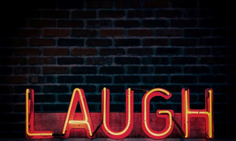 Picture of the word laugh.