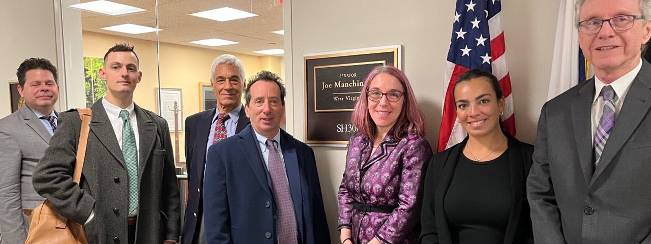 Business representatives visiting U.S. Senate offices