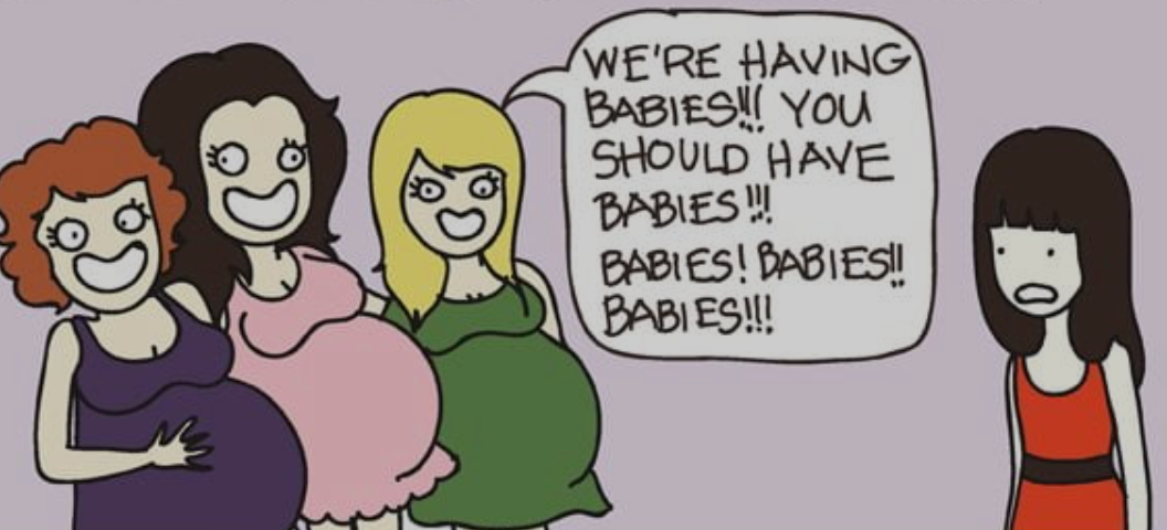 We’re having babies! You should have babies! Babies! Babies! Babies!