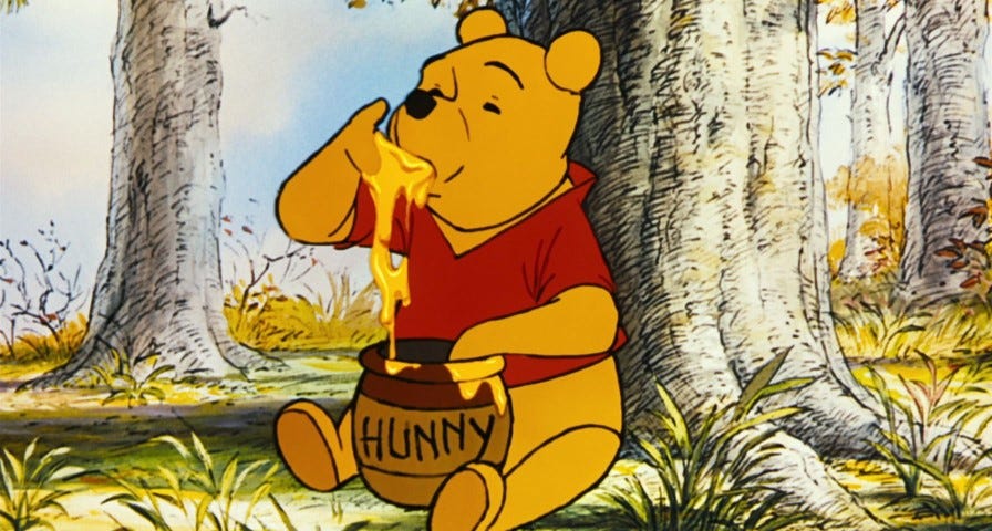 Winnie The Pooh Honey