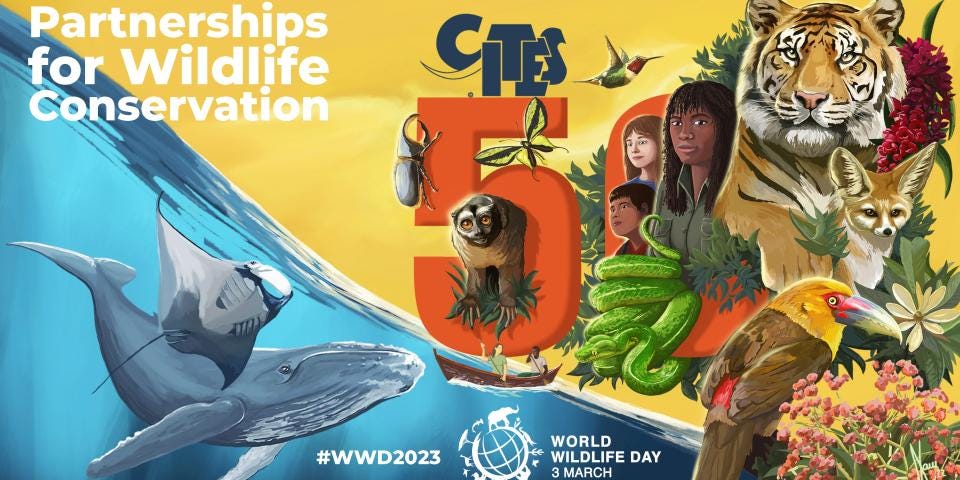 World Wildlife day (CITES) 2023 image