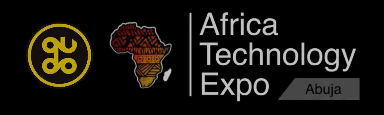 Africa Technology Expo branding with QUDO