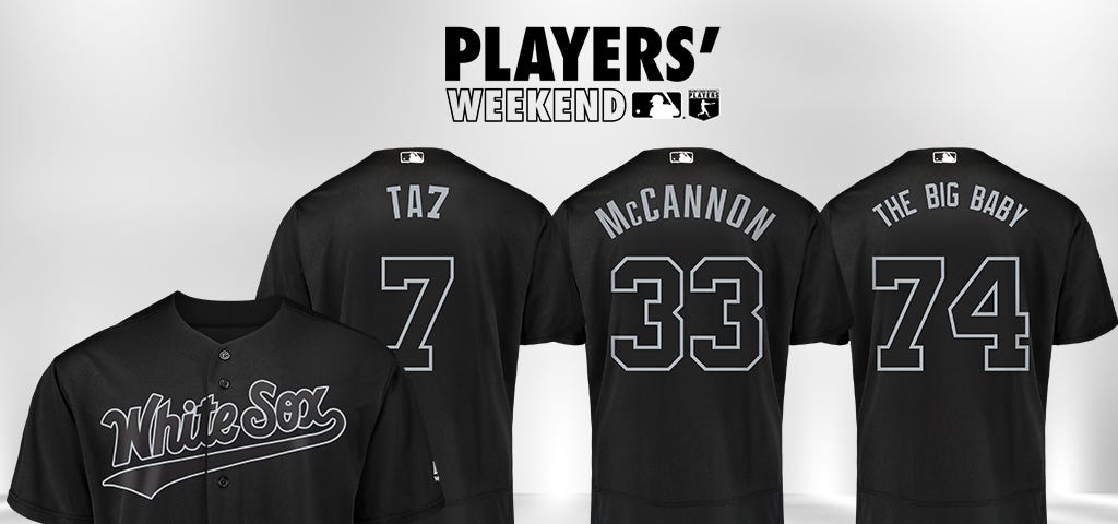tim anderson players weekend jersey