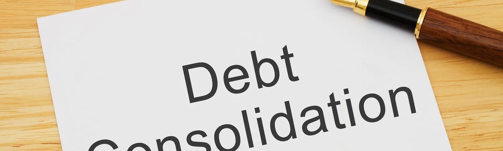 Debt consolidation loans