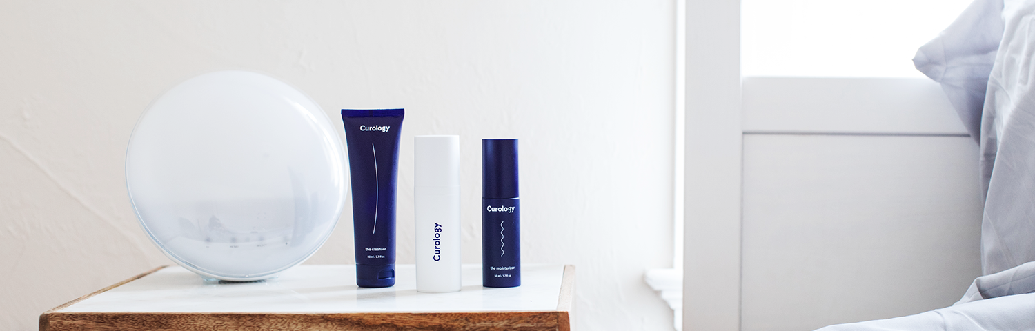 Curology’s 3-product skincare routine is simple yet effective.