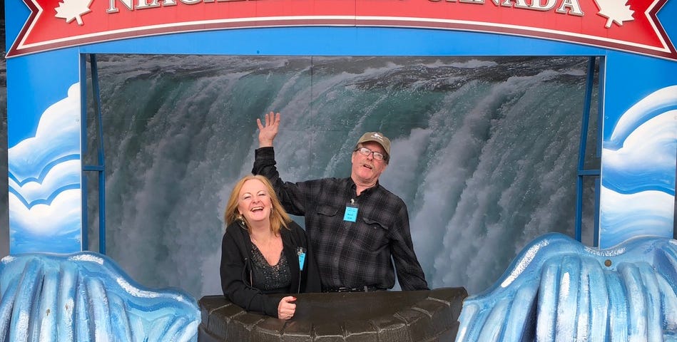 We loved our visit to Niagara Falls despite my broken ankle.