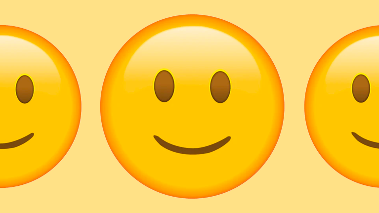 The Slightly Smiling Emoji Is The Most Menacing Emoji By Alice Corner Medium
