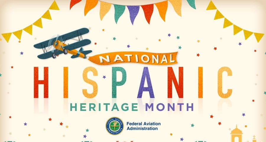 National Hispanic Heritage Month graphic