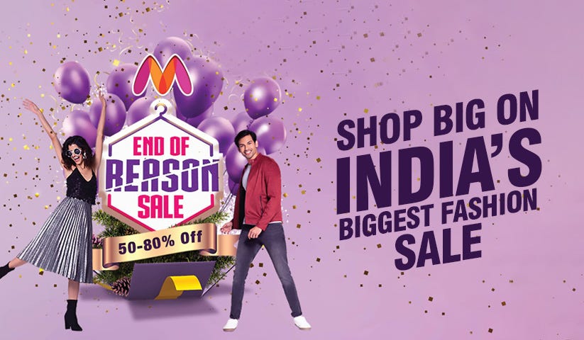 Myntra EoRS Sale