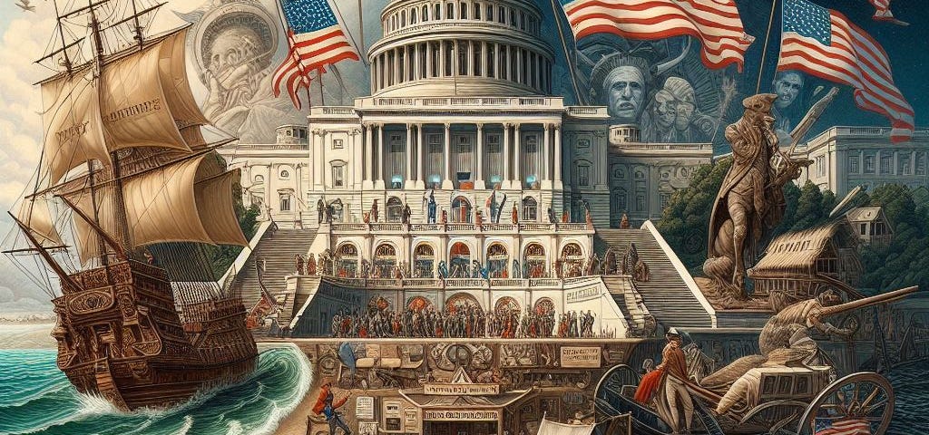 The Evolution of Big Government in America: From Colonial Beginnings to Modern Debates