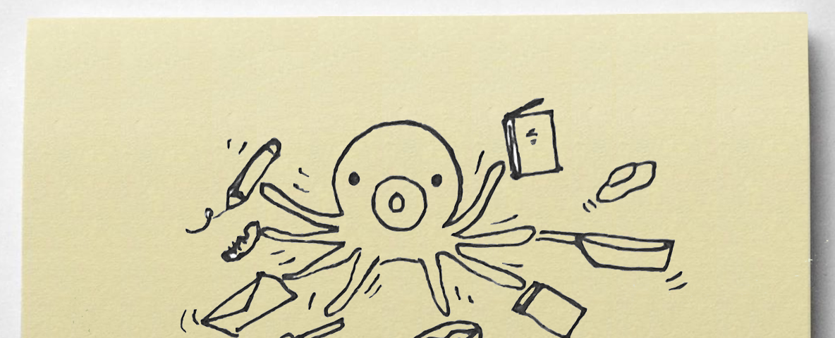 Octopus multi-tasking