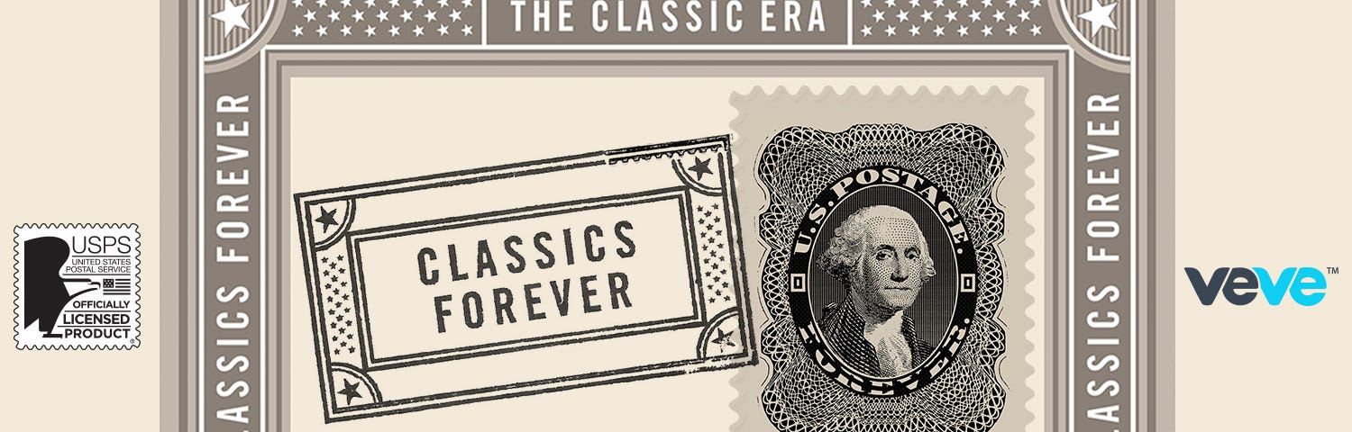 USPS — Stamp Art — Classics Forever, by VeVe Digital Collectibles, VeVe