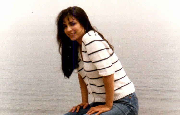 A picture of Cathy Sposito, who was murdered while out hiking in 1987