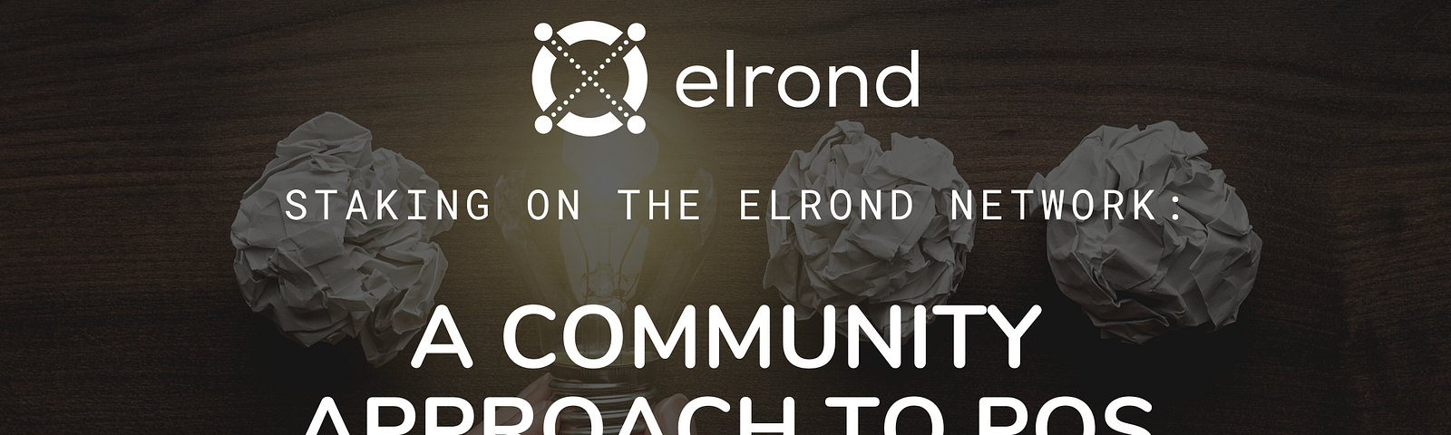 A community approach to staking on the Elrond Network.