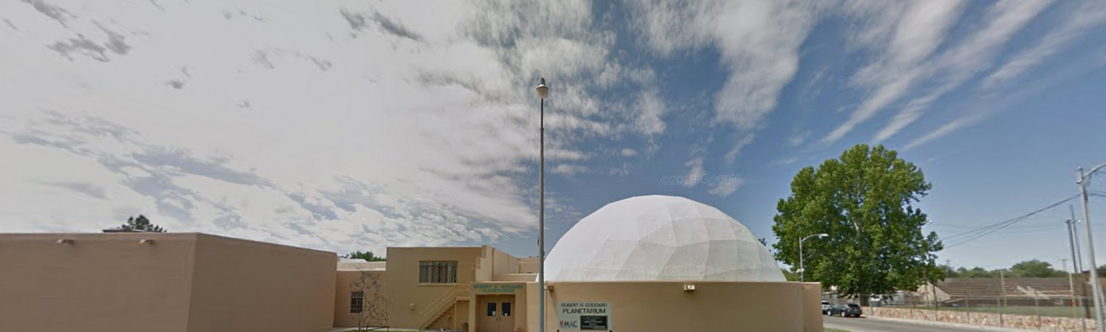 The Robert H. Goddard Planetarium in Roswell, New Mexico